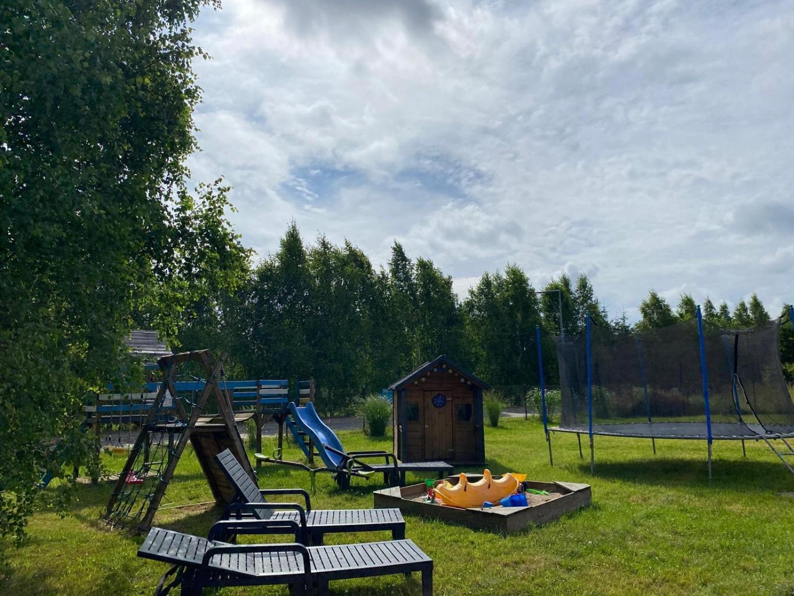 Domki Ekoraj Jezierzany Esterno foto